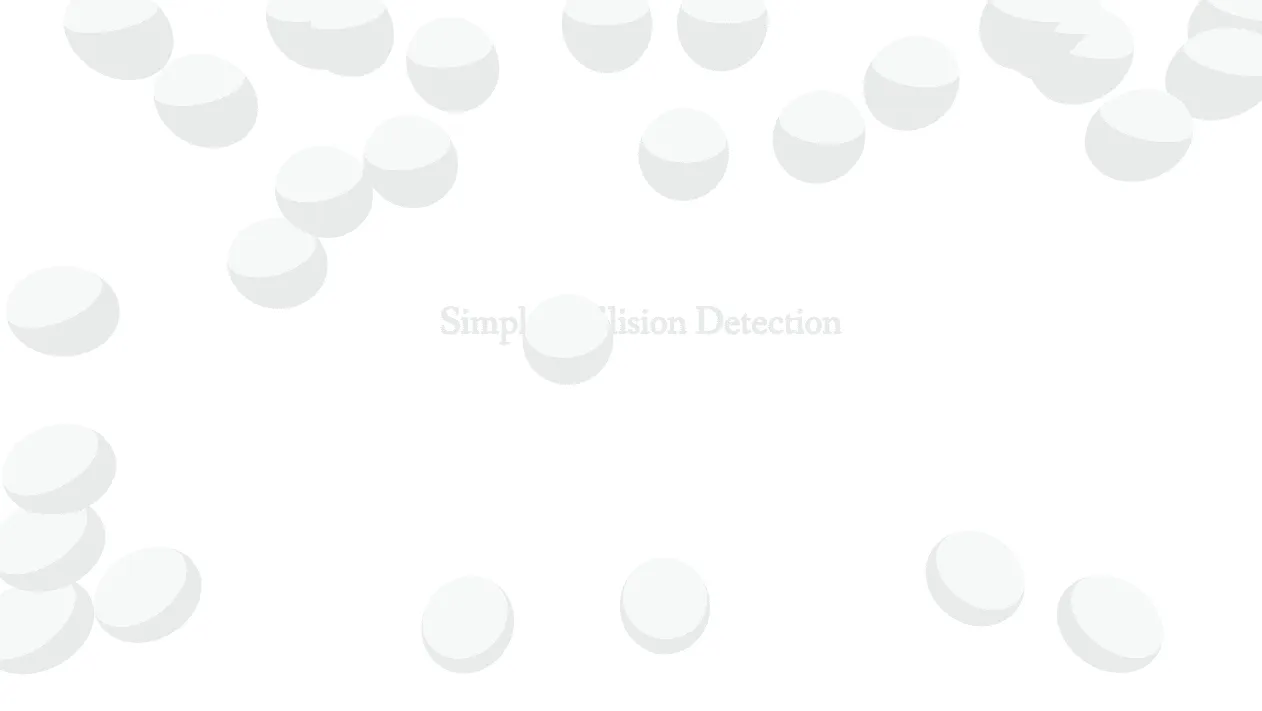 SimpleCollisionDetectionの画像です。